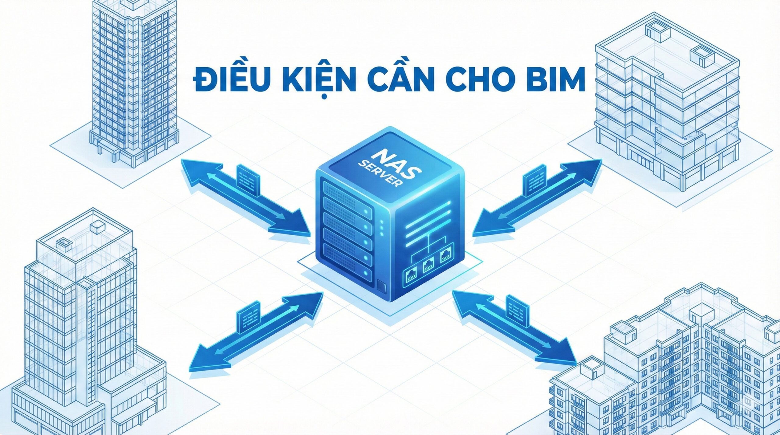 Chi phí đầu tư NAS là điều kiện cần để triển khai BIM hiệu quả