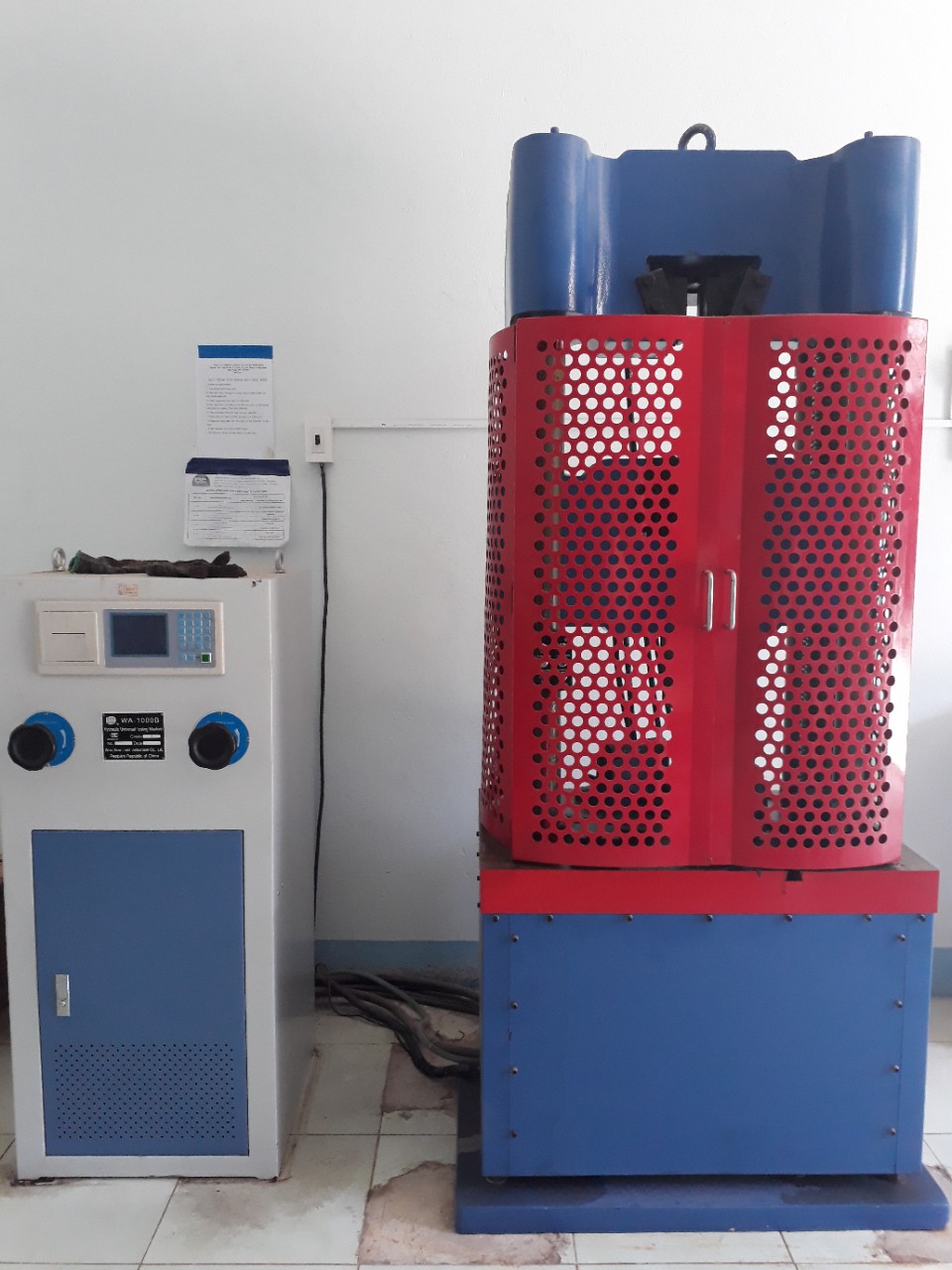 Thí nghiệm kéo nén cốt thép